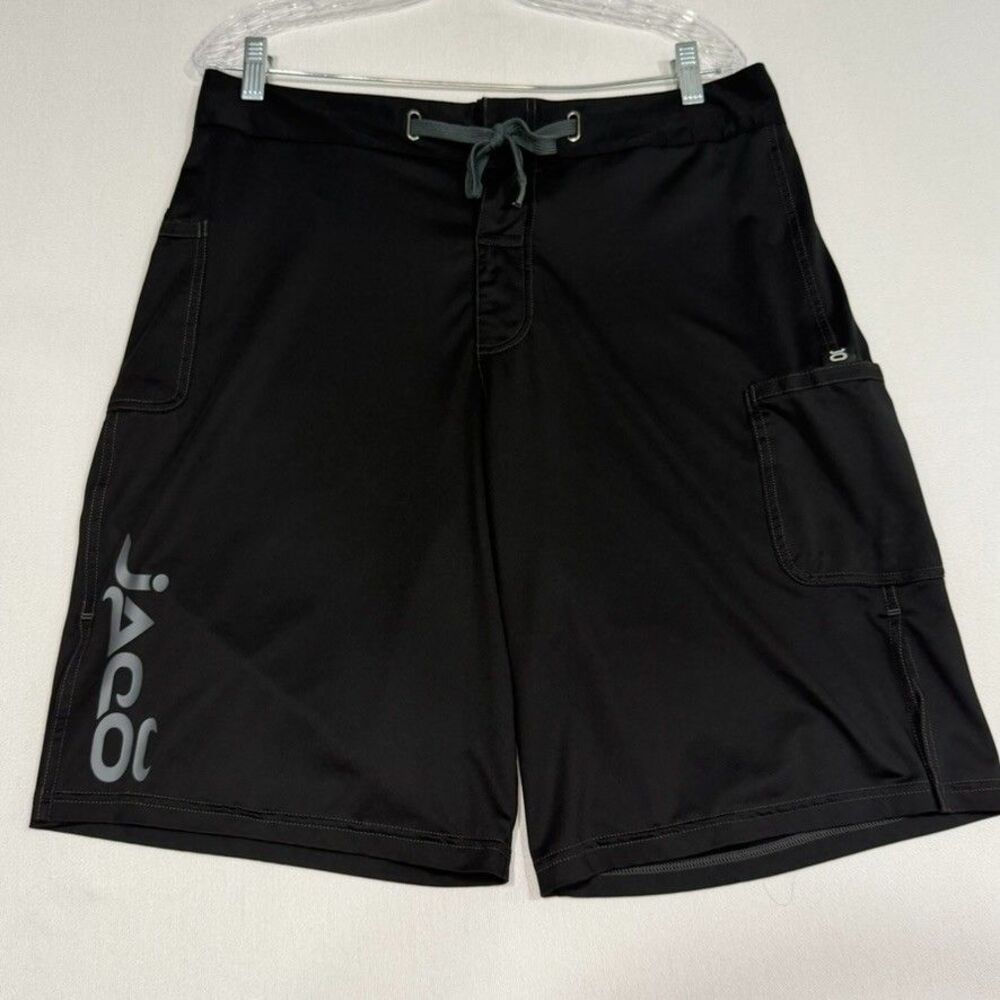 Jaco Men's Size 32 Black MMA Train Fight Boxing Shorts